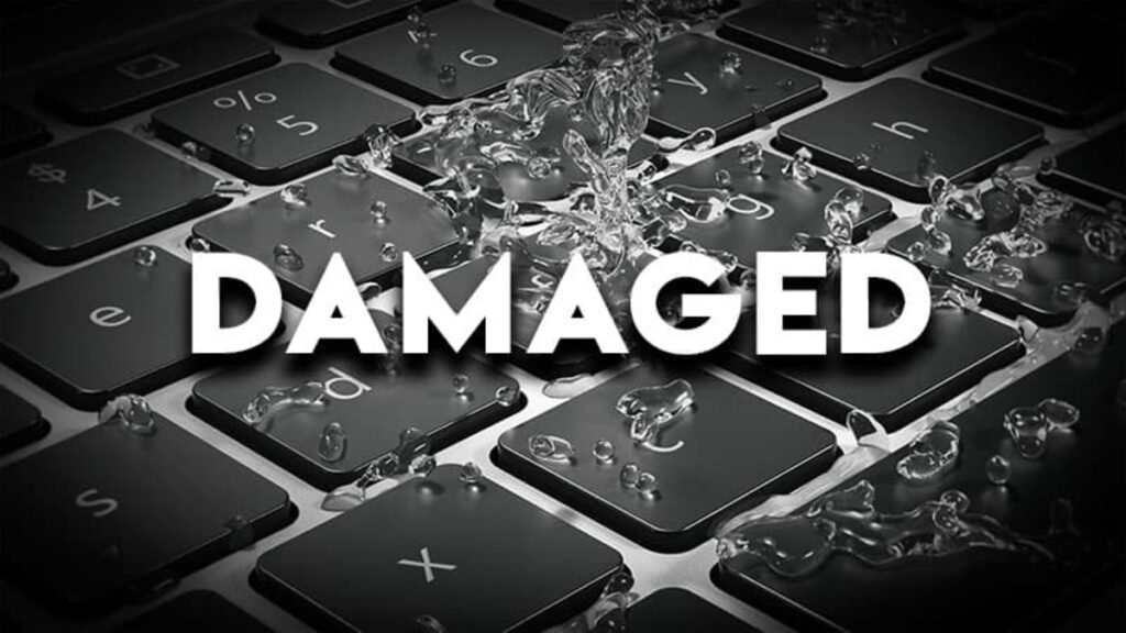 how to save a laptop from liquid damage and remove residue